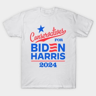 Conservatives For Biden 2024 T-Shirt